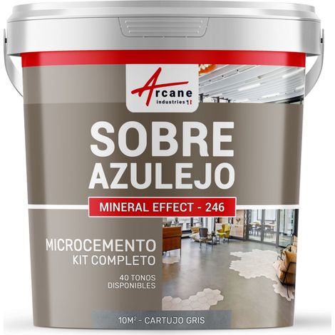 Microcemento sobre azulejos