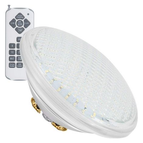 Bombilla Piscina LED RGB Sumergible 12V AC 35W IP68 PAR56 RGB
