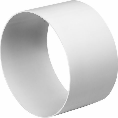 Raccordo ventilazione europlast plastica 125 mm bianco (1/3)
