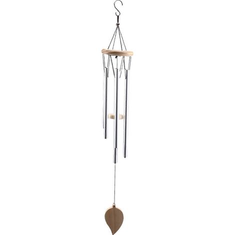 Carillons éoliens d'extérieur, carillons Woodstock avec crochet en S, suspension en bois à faire soi-même, carillon éolien de jardin, décoration intérieure.