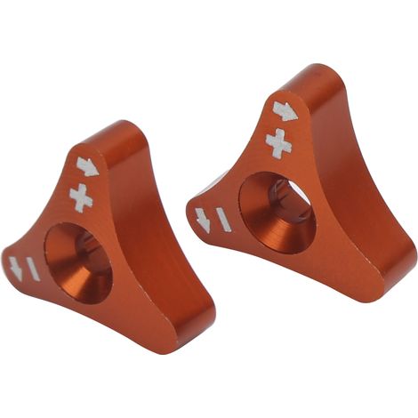 Bouchon de fourche réglable amortisseur avant remplacement pour 250EXC 250EXCF 250SX 250SXF 250XC (Orange) (1/5)