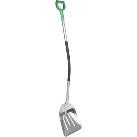 Kerbl Schnee- und Getreideschaufel mit Aluminium-Stiel-KER29667