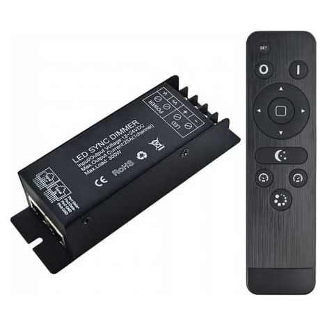 V-TAC VT-2414 Sync-Controller für LED-Streifen Einfarbige RJ45 mit Fernbedienung - SKU 3337 (1/4)