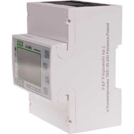 Compteur d'électricité triphasé RS-485, énergie réactive LE-03MQ (1/5)