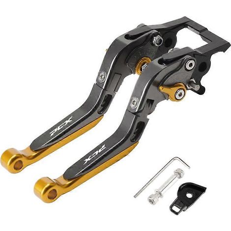 Convient aux Honda PCX160 de 21 à 24 ans : freins à disque avant et arrière, freins modifiés, avertisseur sonore avec fonction de stationnement, poignée de frein à main (titane). (1/5)