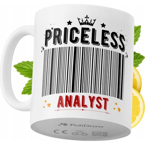 Lustige Kaffeetasse mit witzigem Textdesign für Analysten – ideal für Geburtstage, Namenstage, Feiertage und besondere Anlässe. Hochwertige Tasse für Büro, Homeoffice und Arbeit. Farbe: Weiß, 330 ml.