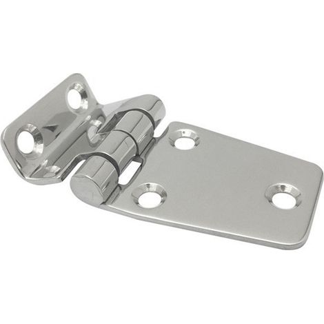 Charnière pliante en acier inoxydable estampé 72 x 40 mm, accessoires de quincaillerie pour la marine, les yachts et les véhicules de loisirs - 72 x 40 mm - charnière marine (1/4)