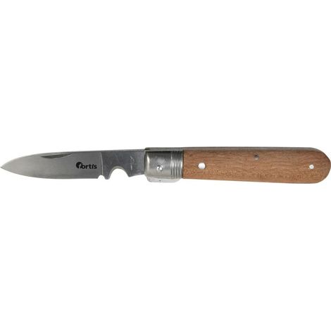 Fortis Kabelmesser 1-tlg. 200 mm, Holzgriff arretierbar (1/3)