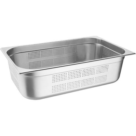 Bac Gastro Inox Perforé GN 1/1 - 150 mm - Vogue