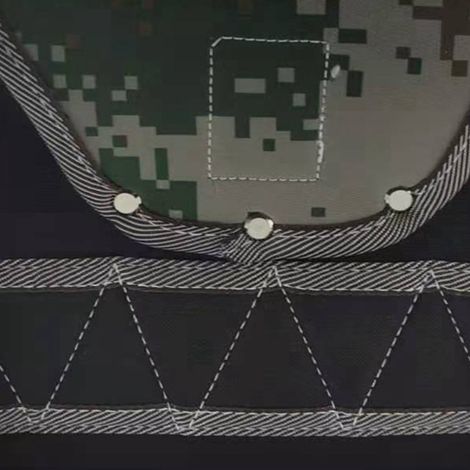 Sacoche à outils banane en tissu Oxford résistant, poches multifonctionnelles, avec ceinture pour les travaux de réparation (1/5)