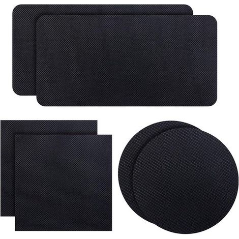 Kit de reparación para trampolín - Parches para lona - Reparar agujeros - Diseño autoadhesivo - 6 piezas - Multicolor (1/5)