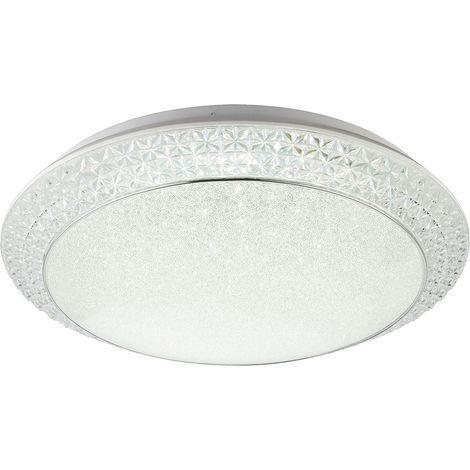 Globo - deckenleuchte - Ronja - weiß - metall - Ø 51cm - LED - (1/4)