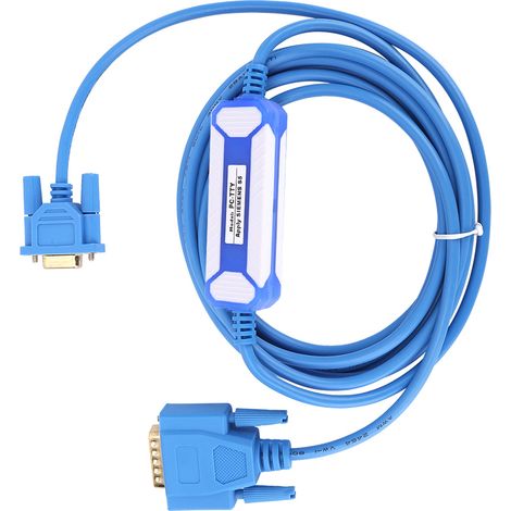 Câble de programmation TTY bleu en PVC pour automate programmable Siemens série S5 6ES5734-1BD20