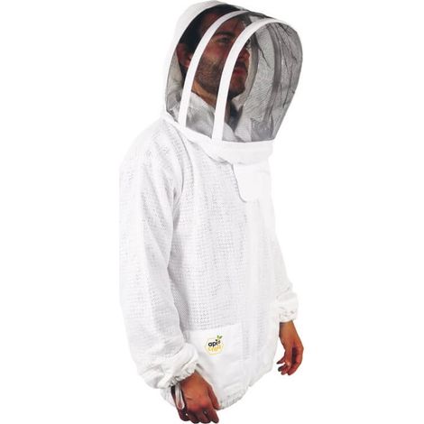 Blouse d'apiculteur avec voile de protection M
