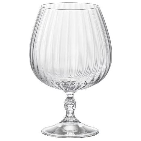 America’s Juego de 6 Vasos de Cognac Transparente 65 cl