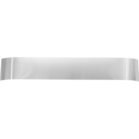 Plaque de protection de porte en acier inoxydable : Plaque de protection pour portes - 1 m, en acier inoxydable brossé auto-adhésif, pour portes d'entrée de bureaux et de maisons (1/5)