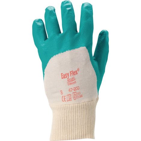 GUANTI  ANSELL ActivArmr  47-200 TG.8  verde EN  388 DPI  II - 47-200-8 (1/3)