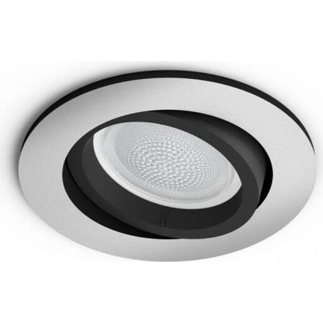 Philips Hue Centura Foco empotrable Redondo (Aluminio) Luz blanca y de color - White and Color Ambiance (1/4)