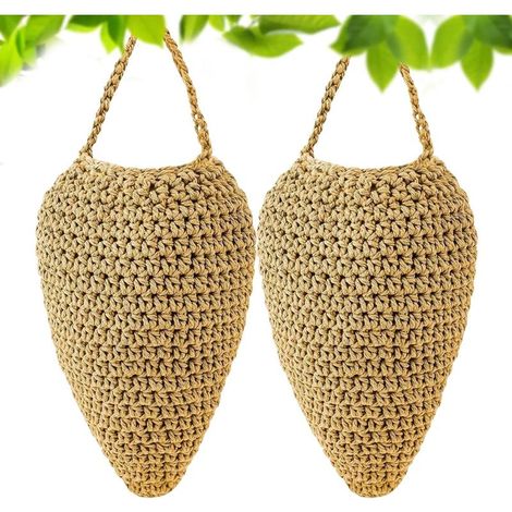 Nid de faux frelons à suspendre, décoration à crochet, nid de guêpe artificiel pour jardin, cour, arrière-cour, -toit, cour, parc et maison de plage (1/5)