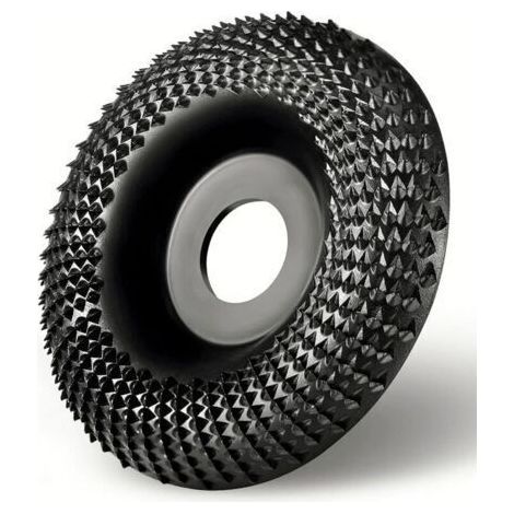Wood Grinder Disc 125mm Wood Carving Disc, Grinding Discs for Shaping and Grinding.Wooden Abrasive Disc(125x 22 mm) (1/4)