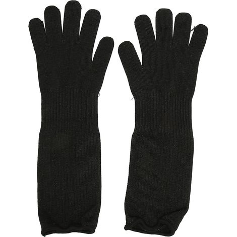 2 manches anti-coupure niveau 5, doigts libres, protection avant-bras 15,7 pouces, résistantes aux lames, souples, prévention des blessures (1/5)