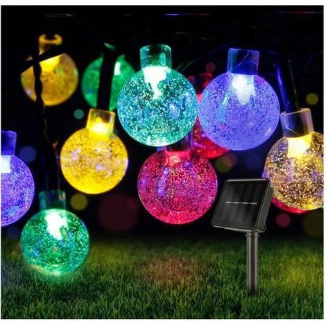 LED-Lichterkette - 50 LEDs - 7 Meter - Mehrfarbig - 8 Modi - IP65