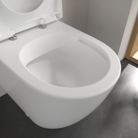 IDEAL STANDARD Sedile Coprivaso Subway 2.0 a Pavimento Con Direct Flush Bianco Lucido