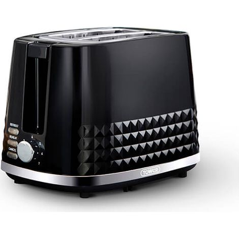 Tower Solitaire 2 Slice Toaster Black (1/5)