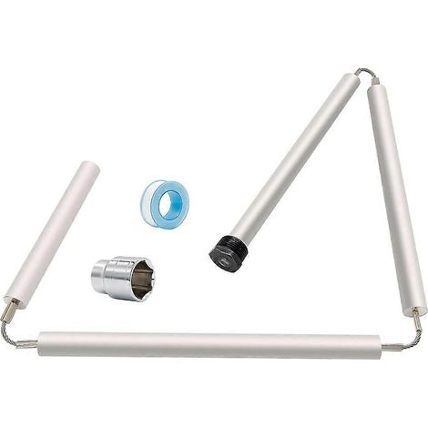 Flexible magnesium anode tringle chauffe-eau anode tringle replace pour GE rheem reliance richmond kenmore chauffe-eau (1/5)