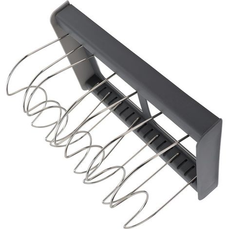Lot de 7 séparateurs pour organiseur extensible de casseroles et poêles, étagère de rangement pour placard de cuisine et couvercles (1/5)