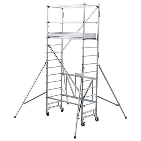 Echafaudage pliant - Hauteur de travail maximale de 4.65m - POP316L (1/4)