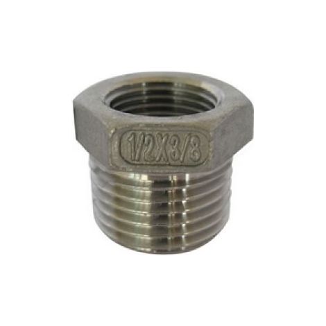 RIDUZIONE MF ACCIAIO INOX 3/4&quot x 1/2&quot