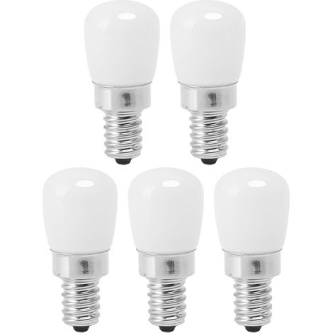 Ampoule LED pour réfrigérateur, lampe E12 pour congélateur, éclairage domestique, économie d'énergie, 120V, 5 pièces (1/5)