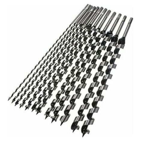 460mm 6-28mm Hex Shank Point Brad Point Foret Tarière Foret Spirale Bois Outil De Forage - 16mm (1/5)
