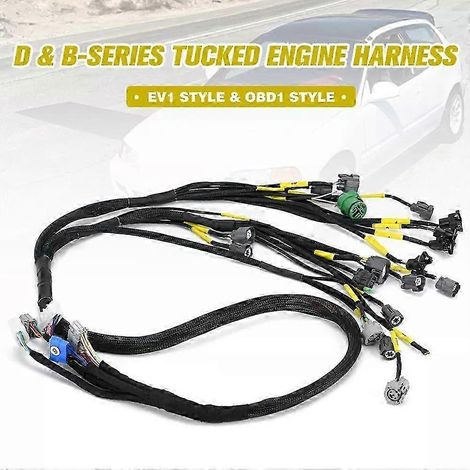 Faisceau de câbles moteur OBD1 économique pour voitures séries D et B, dissimulé, CNCH-OBD1-1 pour B16 B18 D16 CNCHOBD11 92-95 (1/4)