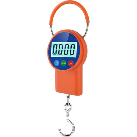 Digital Hanging Weight Scale High-Accuracy Portable Handheld Scales for Farm Fishing Workshop Home