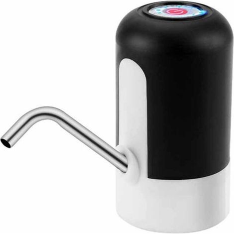 Wasserflaschenpumpe, tragbarer elektrischer Wasserspender, Flaschenwasserpumpe, Haushaltswasserspender mit Knopfdruckbedienung, geeignet für Camping, Zuhause und Büro. (1/5)