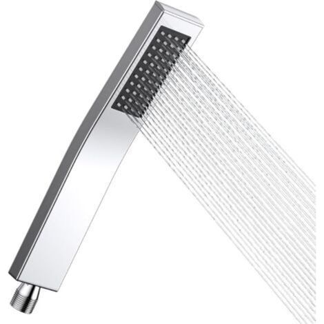 Pommeau de douche haute pression avec buse autonettoyante en silicone en acier inoxydable 304, adapté à une utilisation dans la salle de bain domestique (1/5)