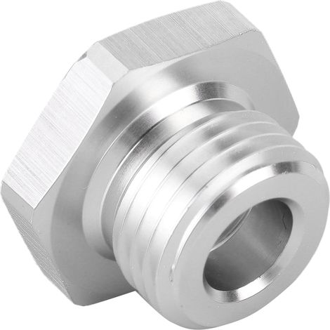 M16x1,5 auf 1/8NPT Aluminium-Öldrucksensoradapter für GM LS-Motoren