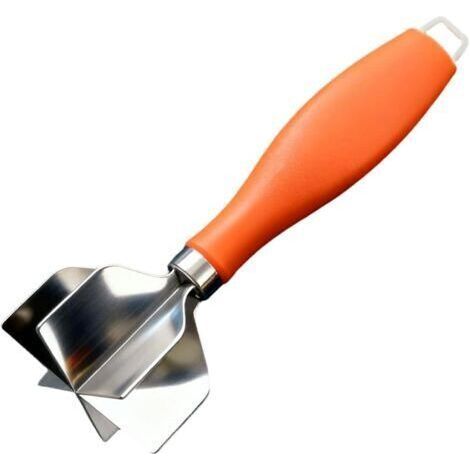 Manual Meat Grinder - Stainless Steel Knife, with Ergonomic Handle for Manual Food Grinder - for Home Kitchen Beef Turkey Cheese Hamburger Flour Dough Puree (1/5)