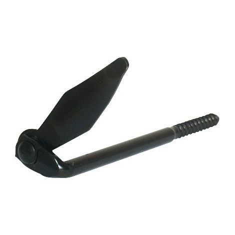 Drehkreuz Marseille zum Anschrauben schwarz TORBEL 160 mm - 9410164