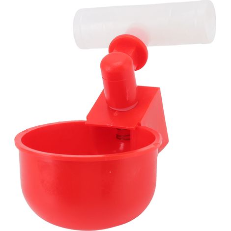 10 Pièces Abreuvoirs à Bec pour Volailles, Remplissage Automatique Anti-Fuite, Bol à Boire pour Pigeons, Canards et Oiseaux, Filetage G1/2