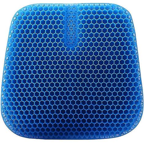 Orthopädisches Gel-Sitzkissen, atmungsaktives Sitzkissen, bionisches Waben-Sitzkissen - (1/5)