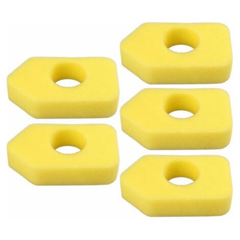Paquet de 10 filtres à air de rechange pour 698369 Filtre à air en mousse jaune pour tondeuse à gazon (1/5)