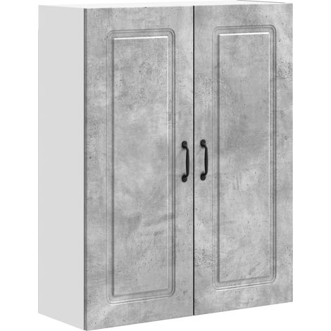 Maison Exclusive - Pannello lavastoviglie Kalmar Grigio cemento 80 x 31 x 100 cm