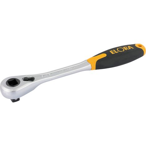 Draper 1/2" Drive Soft Grip Reversible Ratchet Wrench, 270mm Length, 32-Tooth Gear, Model 02715 (1/5)