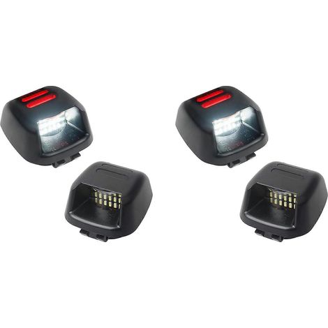Lote de 4 luces LED SMD para placas Nissan Navara D40 2005-2016 (1/5)