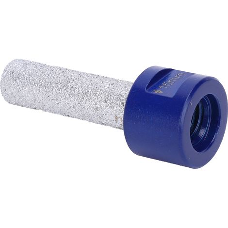 Fraise diamantée à fileter 15mm pour perçage, alésage et finition polie (1/5)