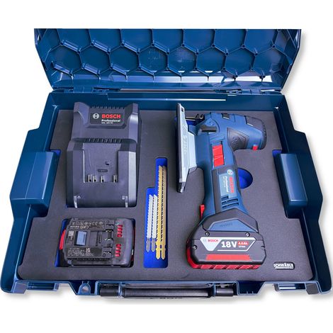 SCHWÄBLE® Schaumeinlage Schaumstoffeinlage für Bosch Akku-Stichsäge GST18V-LI S (1/5)