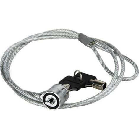 Cadenas de sécurité - INSTEN - Universel - 2 clés - Argenté - Pour PC et MacBook (1/4)
